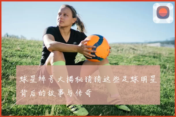 球星绰号大揭秘猜猜这些足球明星背后的故事与传奇